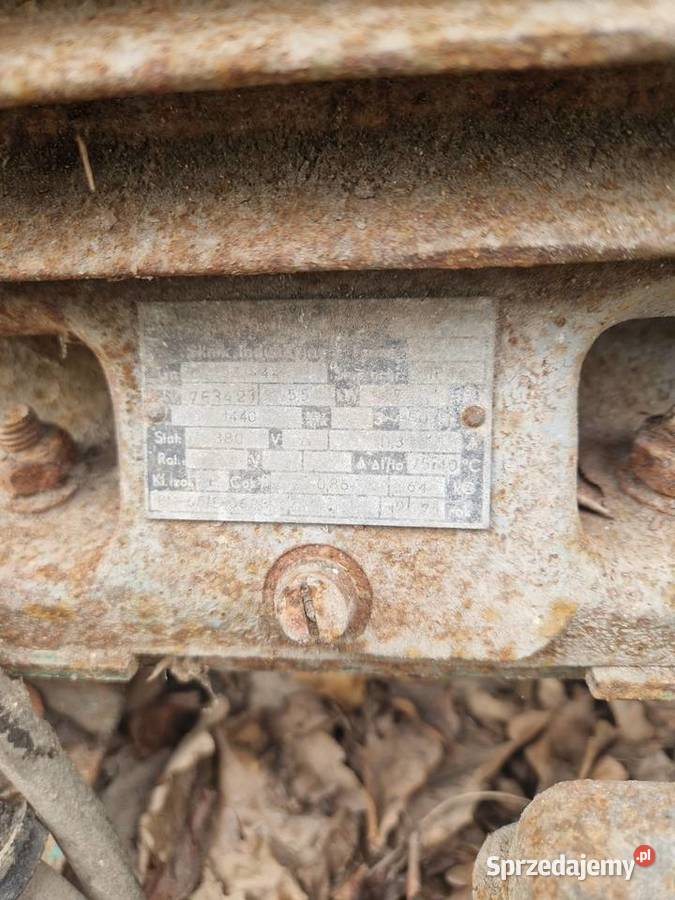 Silnik elektryczny 55KW Części i osprzęt rolniczy mazowieckie