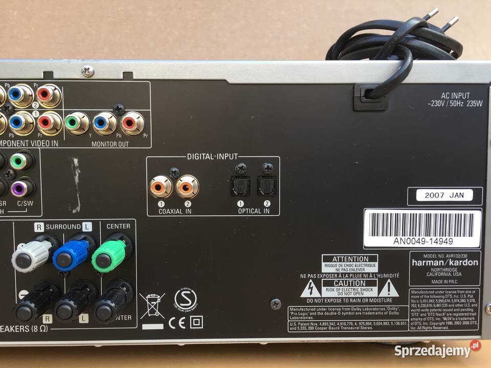 Harman Kardo AVR 132 51 Opole