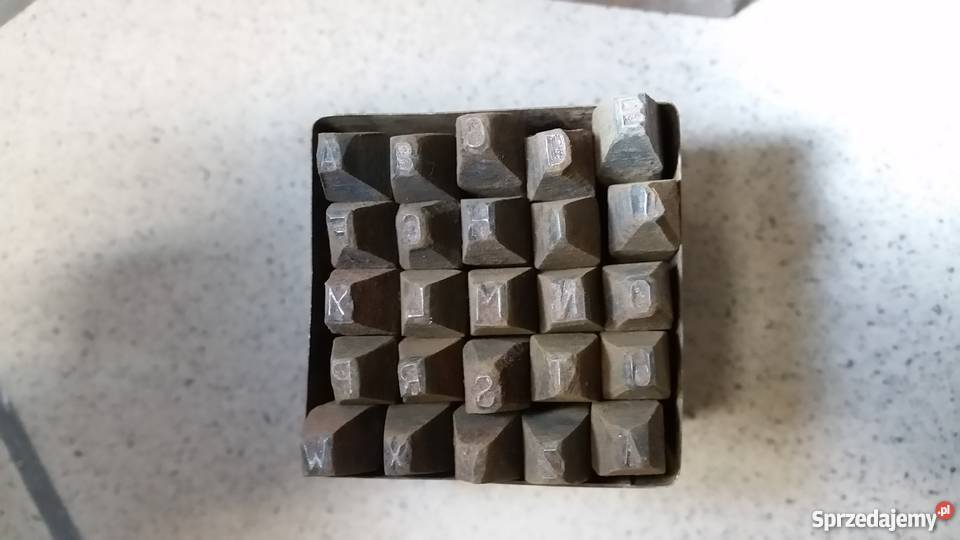 Wybijaki literowe Łódź