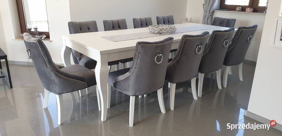 Krzesło z kołatką chesterfield hampton glamour Poznań sprzedam