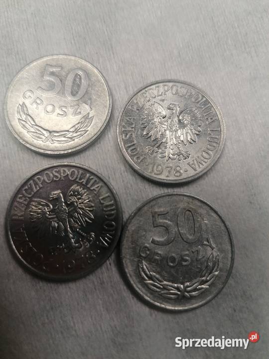 50 groszy PRL bez mennicy