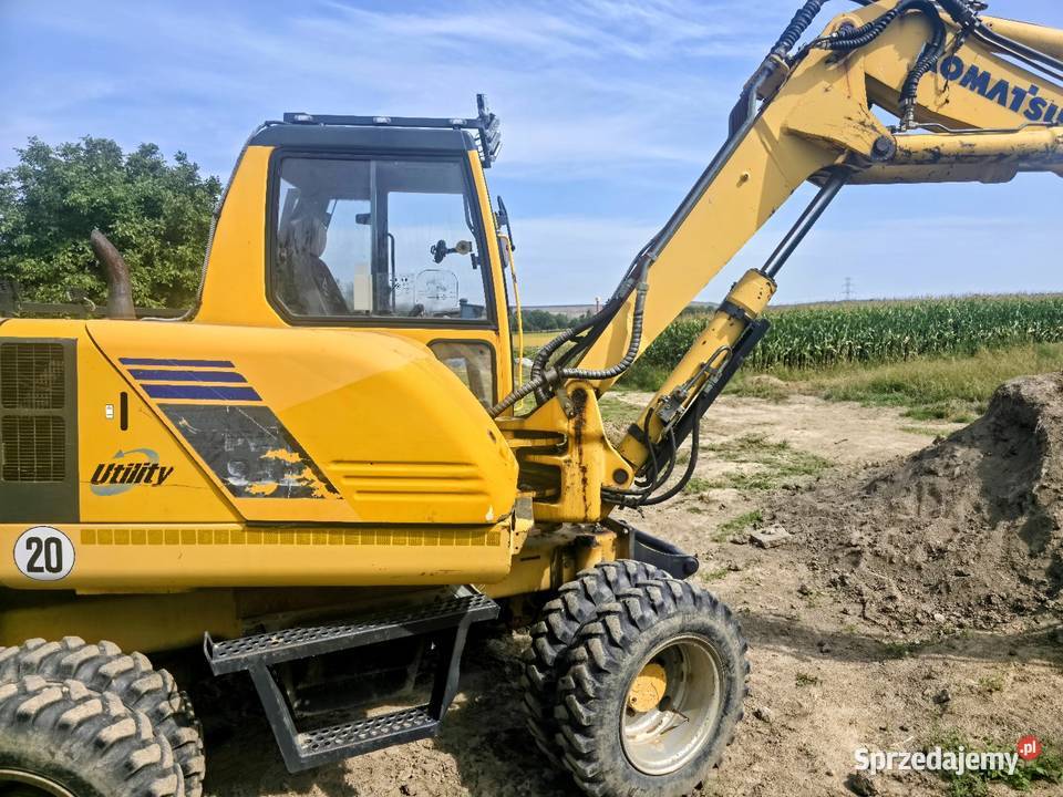 Koparka obrotowa Komatsu pw95r 2005r Rok produkcji 2005
