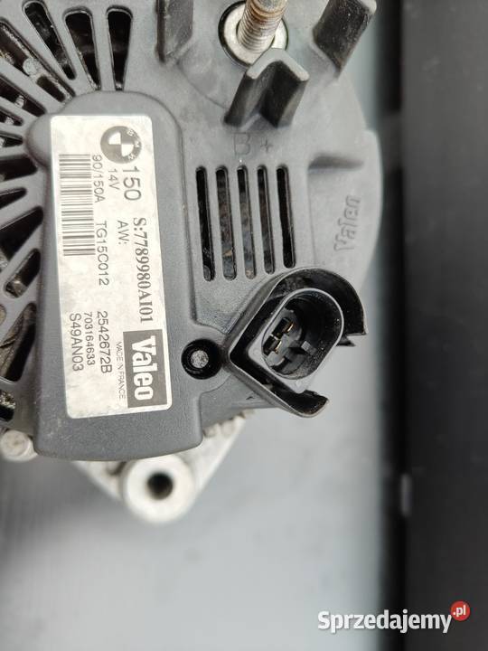 Bmw e46 20d 150 alternator Valeo sprawny 100 Aleksandrów Łódzki