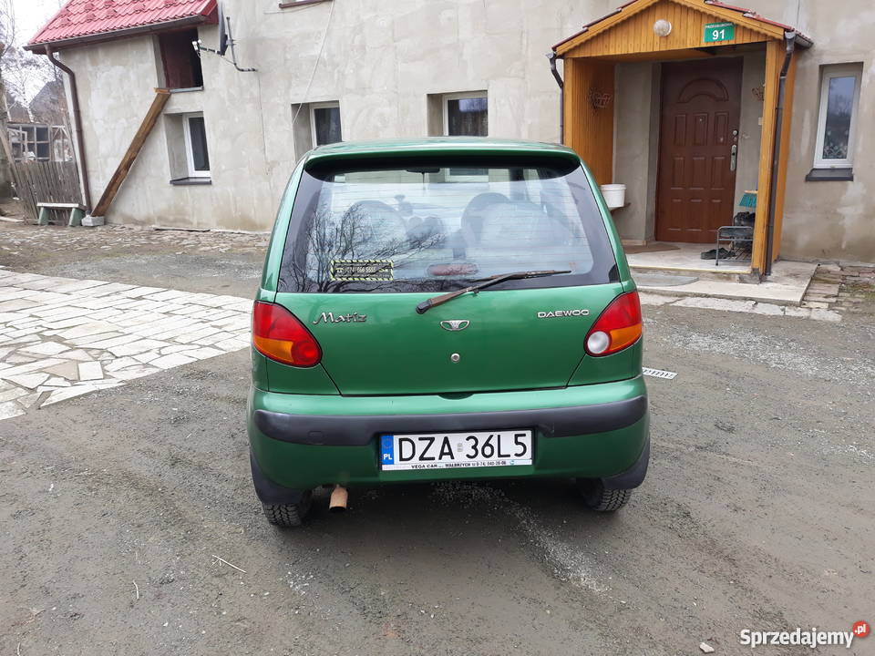 Matiz Daewoo 1999 Rok produkcji 1999 Ząbkowice Śląskie sprzedam