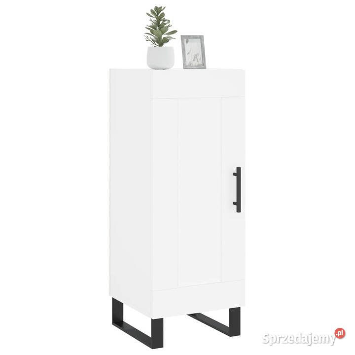 Szafka biała 345x34x90 materiał drewnopochodny