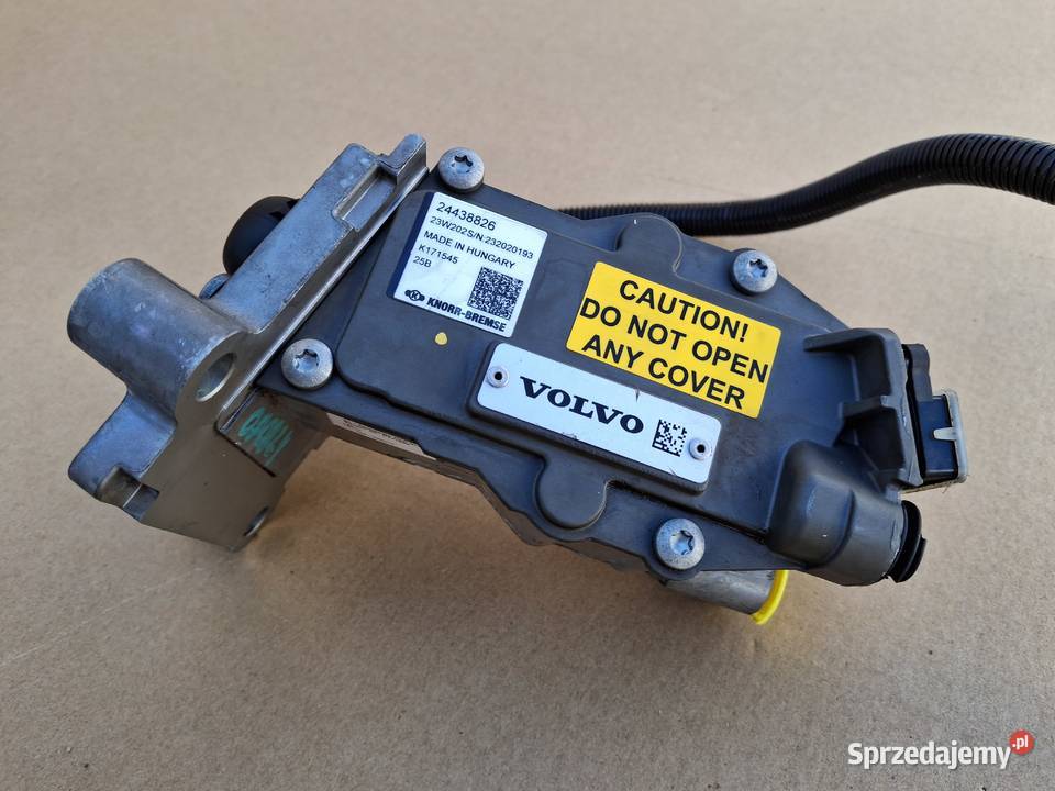 VOLVO FH4 ZAWÓR STEROWNIK SPRZĘGŁA PWM 24438826 Sprzęgła i elementy Układ napędowy Bieleń