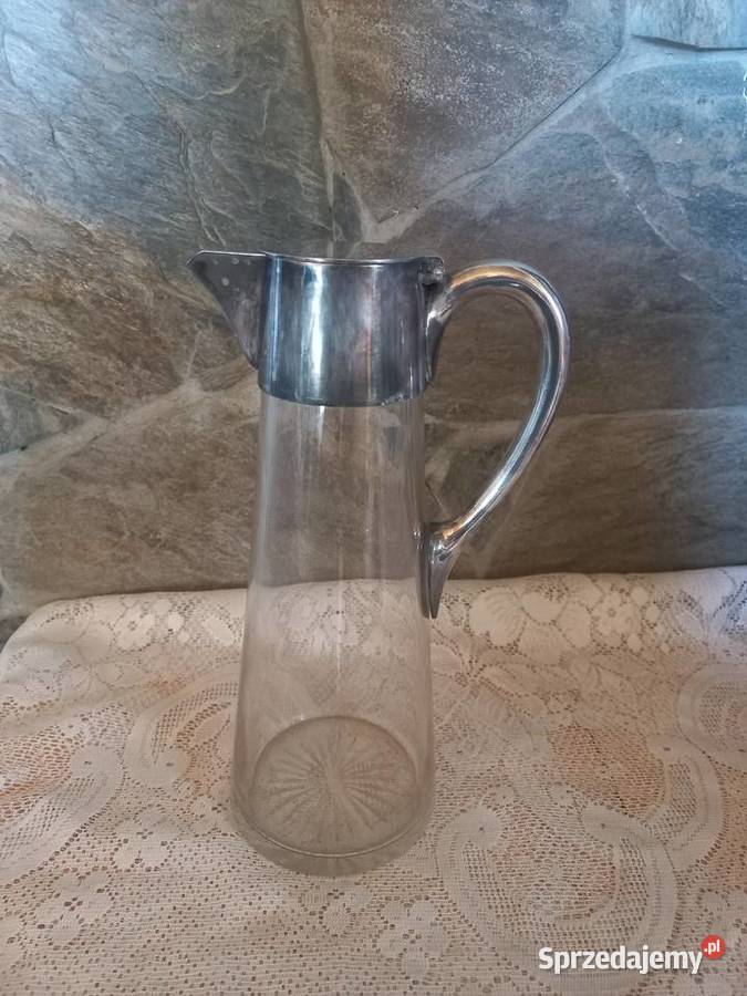 Karafka na wino plater Krupp kujawsko-pomorskie