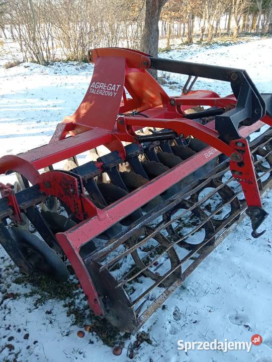 Agregat talerzowy 3m z hydropakiem nieuszkodzony Wielkolas