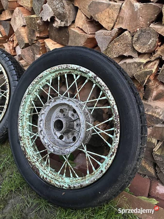 koła Jawa 350 16 PRL Tolkmicko sprzedam