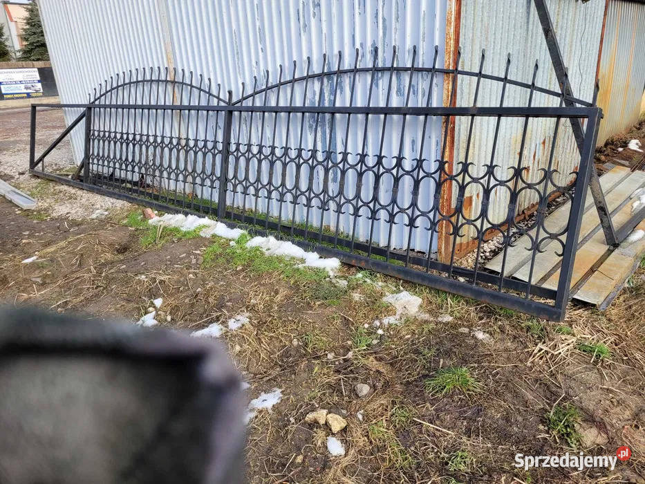 Brama przesuwna 8m kuta stan Skawina