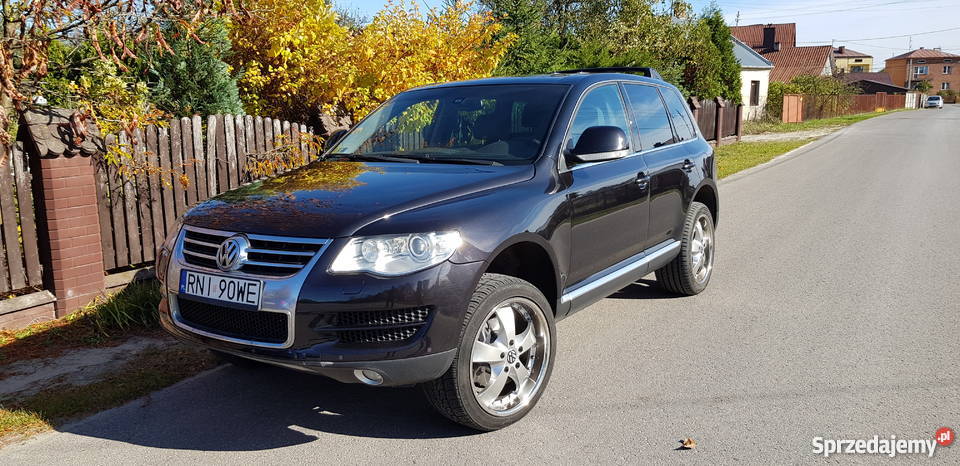 VW TUAREG 30 TDI 243 zadbany i ładny aluminiowe felgi