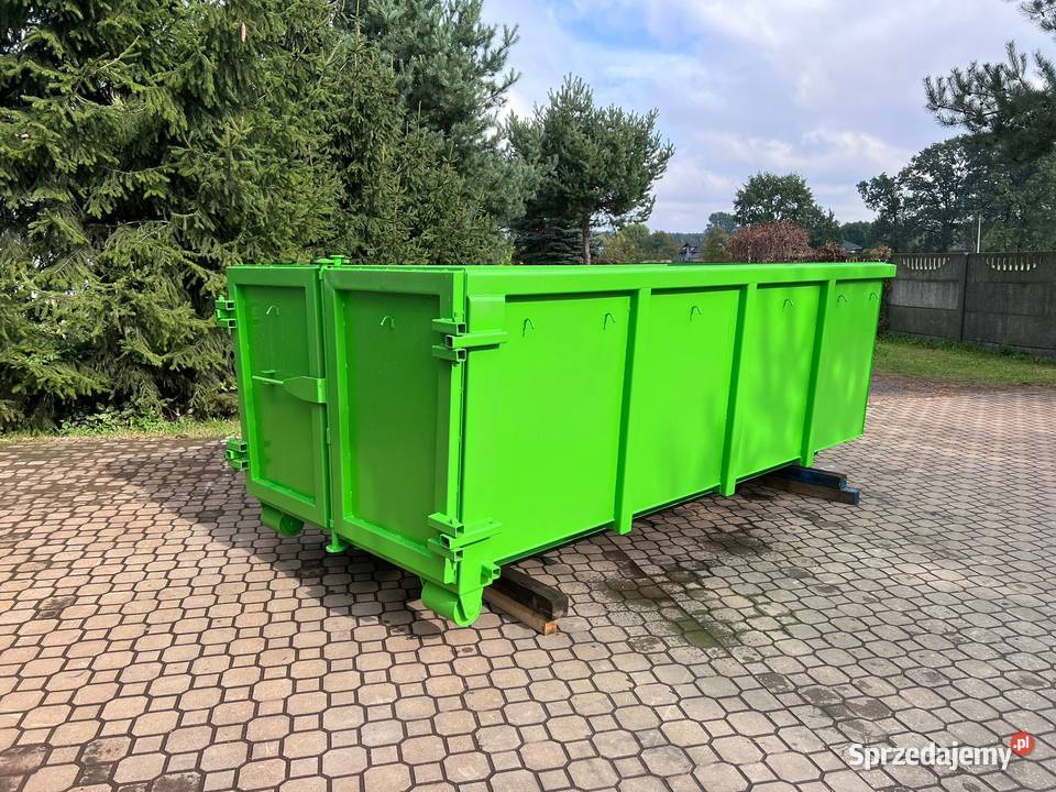 Kontener hakowy kontener na śmieci gruz złom mazowieckie Warszawa