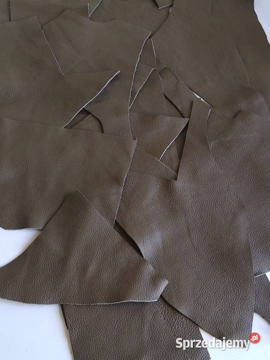 Skóra 610 g Licowa Włoska średnie i małe kawałki Gdańsk