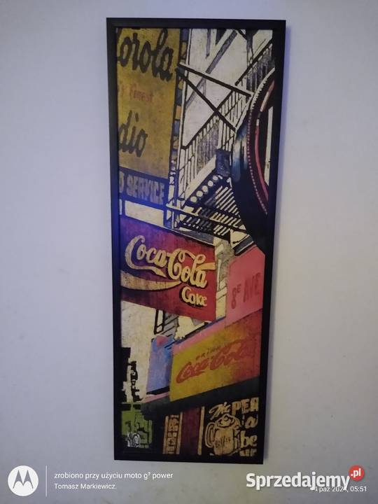 Reprodukcja reklama do Baru sprzedam