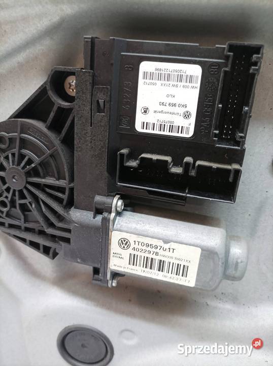 MECHANIZM SZYBY LEWY PRZÓD 1T0837755M VW
