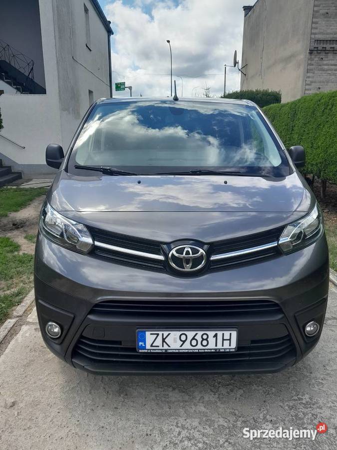 Toyota ProAce Long 20 D 2018r 161100km zachodniopomorskie Koszalin