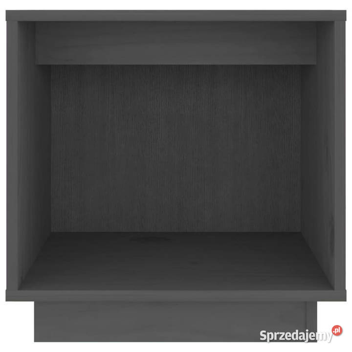 Szafka nocna szara 40x30x40 lite drewno sosnowe Warszawa