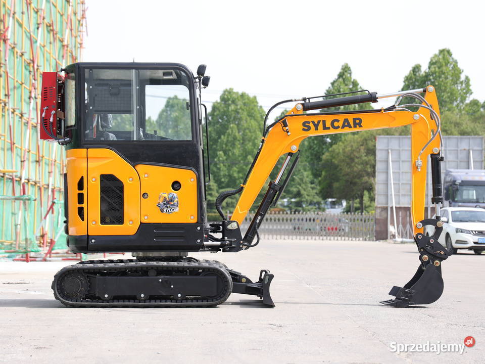 Minikoparka Sylcar 25t Klimatyzacja rozsuwana Radom