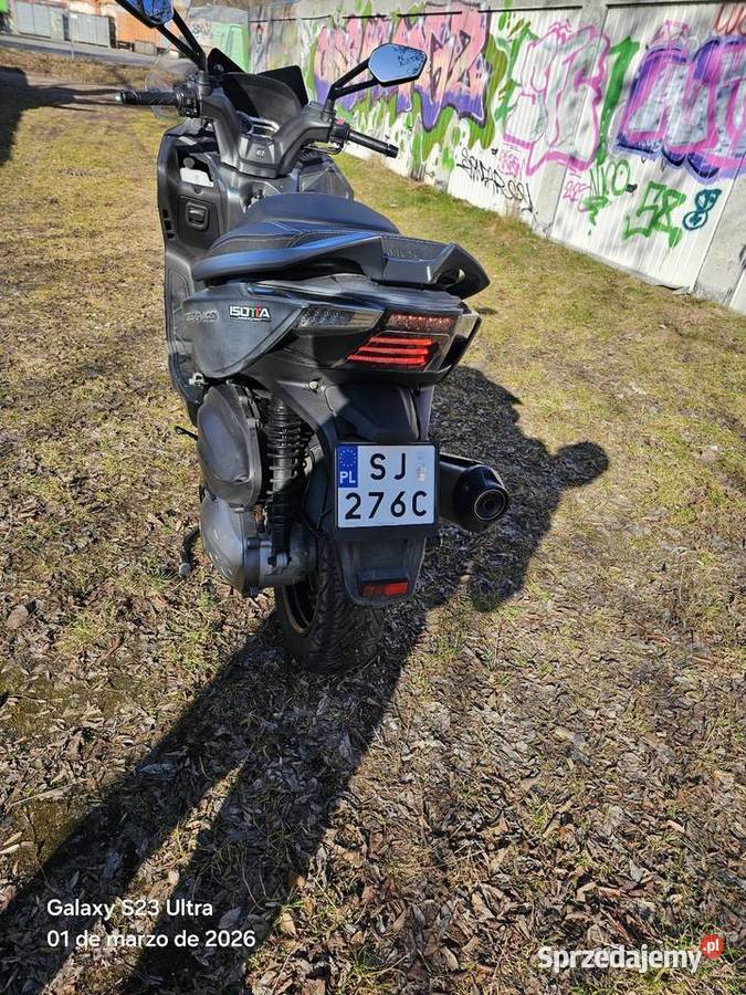 Kymco xciting 400 2017 stan dolnośląskie Zgorzelec