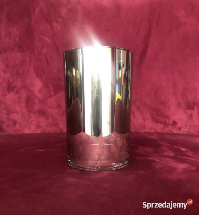 Comtesse KHS Krosno szkło dymione srebrzone lata Kraków