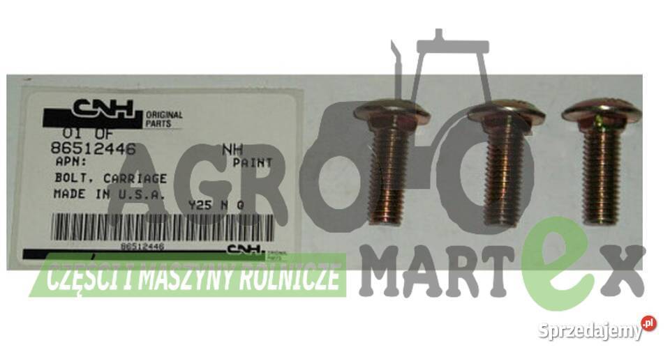 86512446 07755697 07755568 06050192 ŚRUBA New Holland Części zamienne dolnośląskie