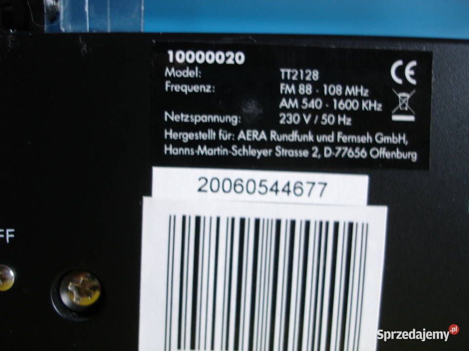 GRAMOFON z radiem nowy Zielona Góra