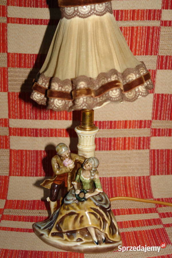 Porcelanowe figurki lampka GRFENTHAL THRINGEN