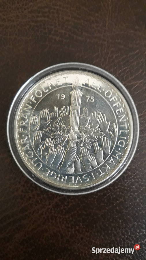 50 Koron 1975 Szwecja mennicza srebro