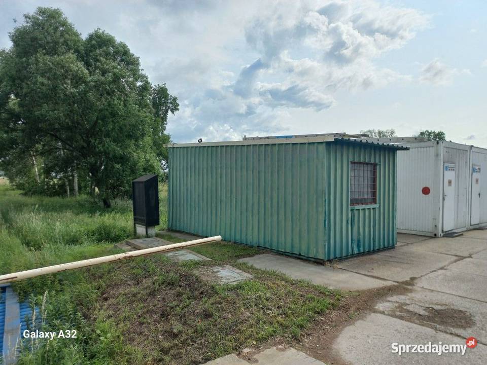 kontener barak biuro magazyn socjalny 6x3m