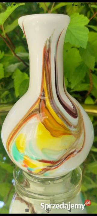 Szkło artystycznewazon w stylu Murano