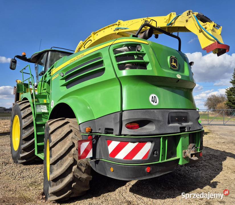 John Deere 8400i Kemper Plus 360 podbieracz639 Dziwie