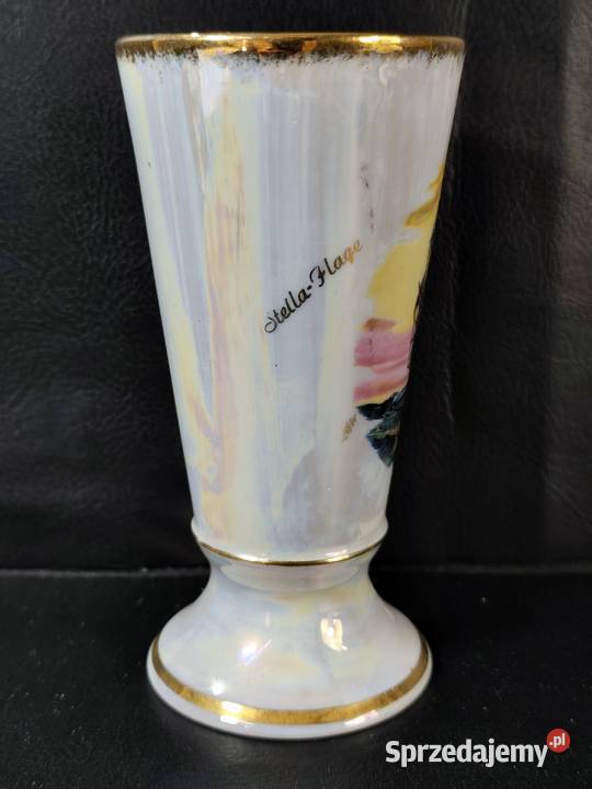 Wazon Limoges France Porcelaine dart łódzkie
