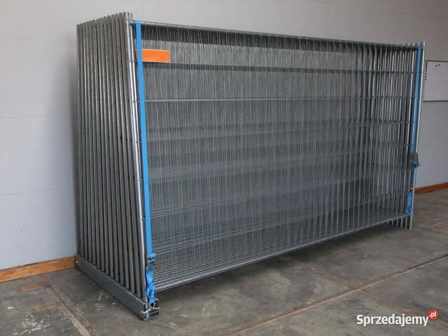 Stojak podwójny paleta transportowa do ogrodzeń