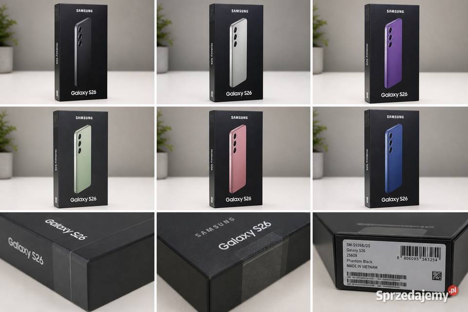 Samsung Galaxy S26 5G 256GB512GB Czarny Warszawa
