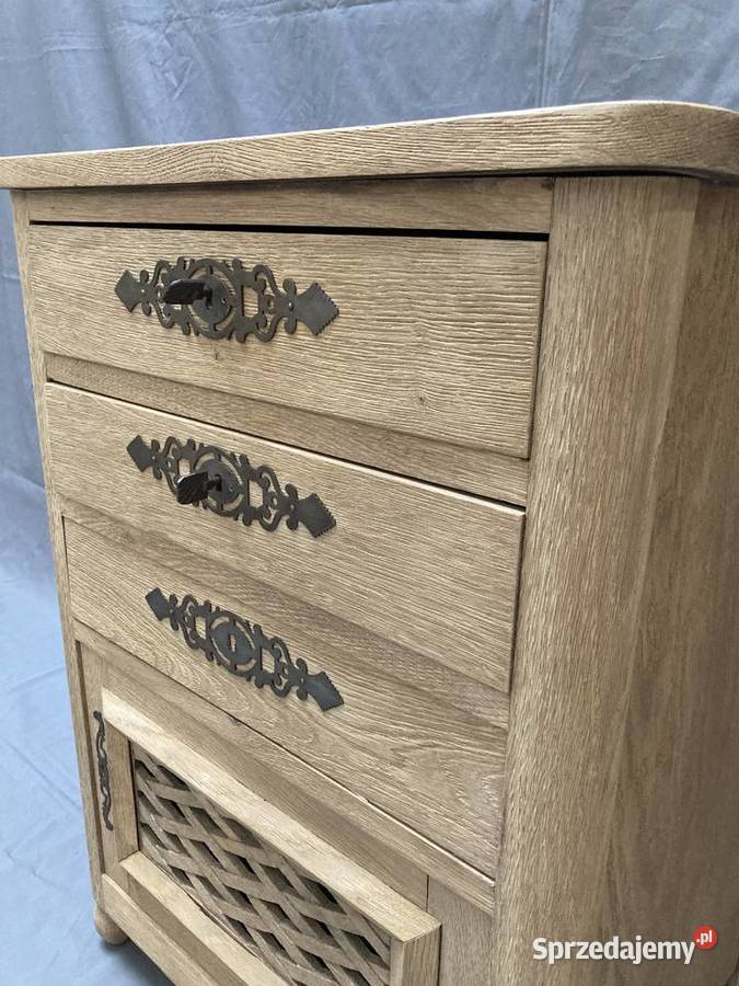 Dębowa szafka z dwoma szufladami małopolskie Kraków
