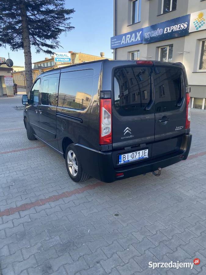 Citroen Jumpy 20 HDI 2016r FVAT 1998cm3 podlaskie Białystok