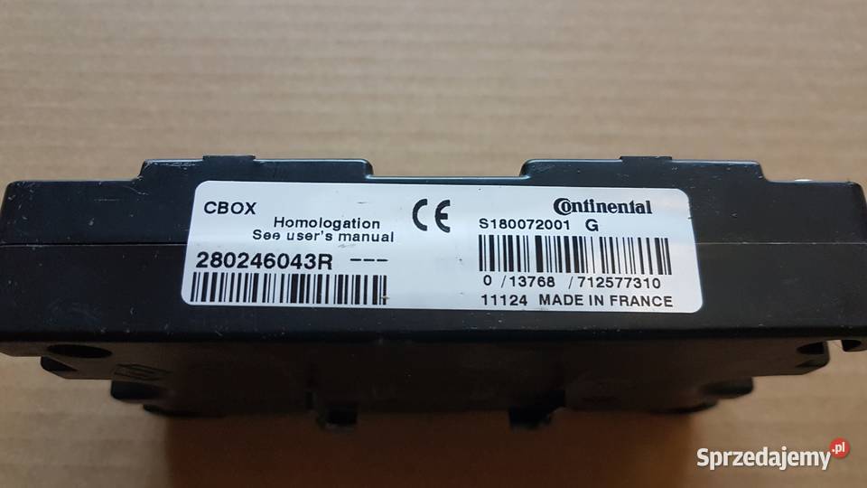 Renault Laguna III moduł sterownik CBOX Wyposażenie elektryczne Skarżysko-Kamienna