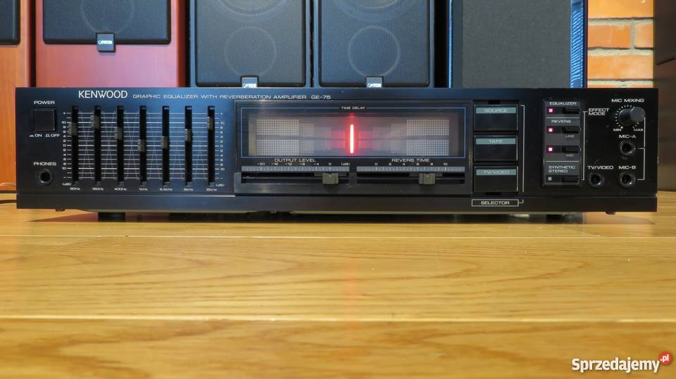 KOREKTOR GRAFICZNY KENWOOD GE75 z funkcją
