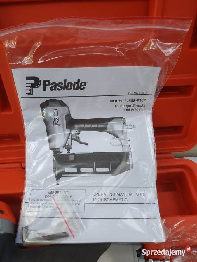 Gwoździarka pneumatyczna pistolet Paslode Gwoździarki