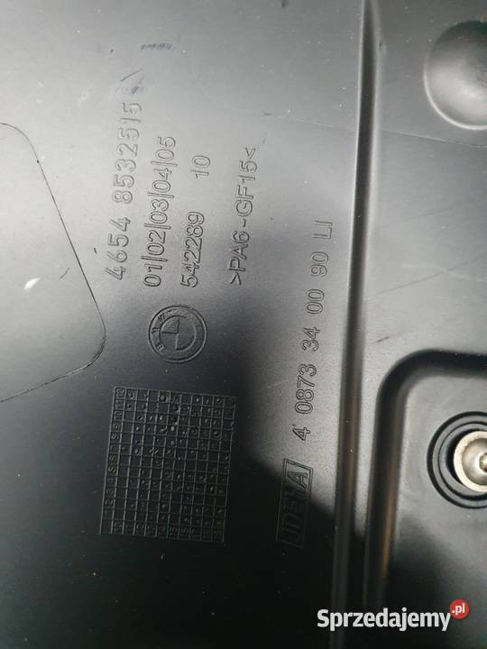 Bmw K 1600 GT GTL K48 pokrywa kufra 8532510 Nowy Tomyśl sprzedam