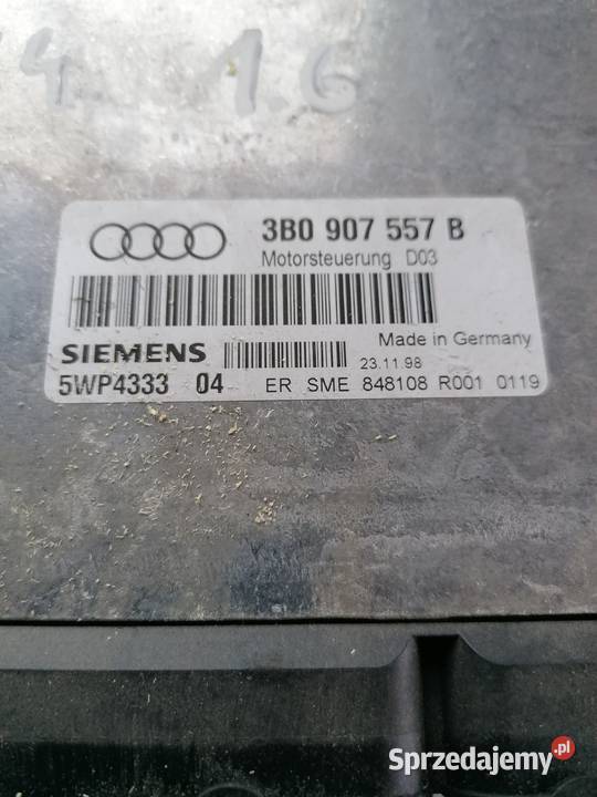 Zestaw Startowy Audi A4 B5 lubelskie Wisznice
