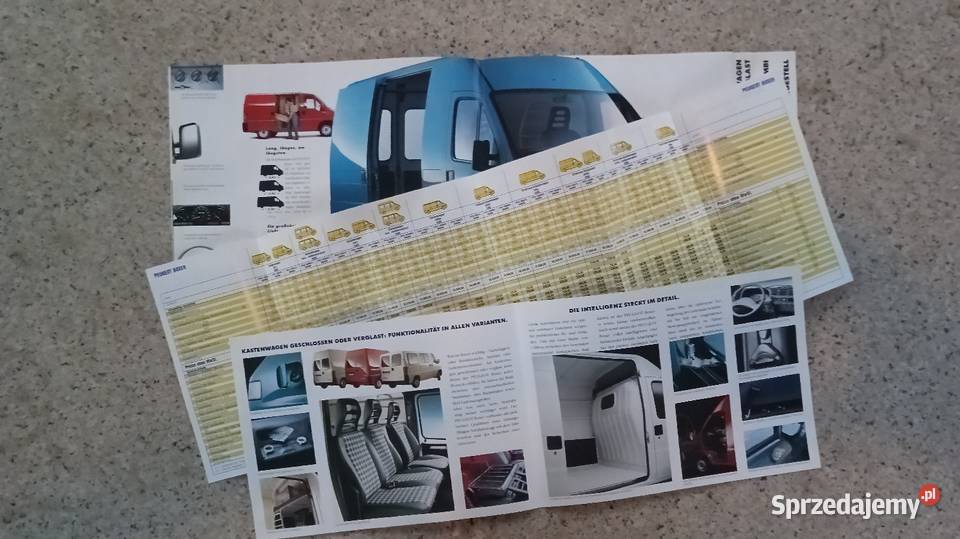 PEUGEOT Boxer Prospekt śląskie Bytom