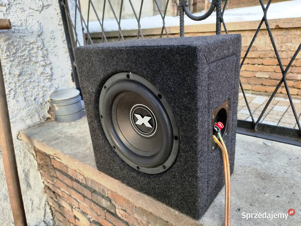 Skrzynia basowa bassowa tuba subwoofer Excursion
