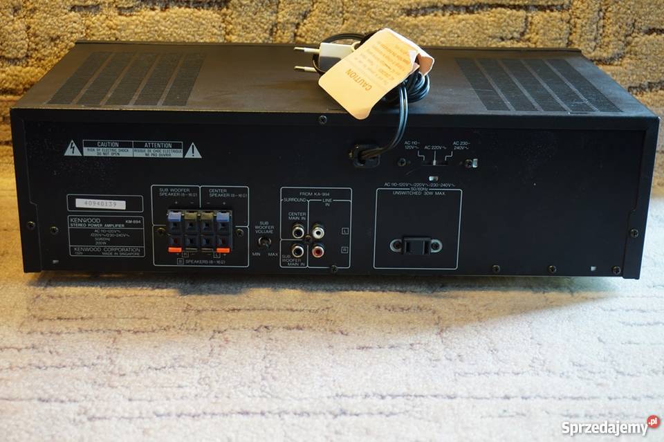 Kenwood 894 Wzmacniacze i pokrewne zachodniopomorskie Grabowo