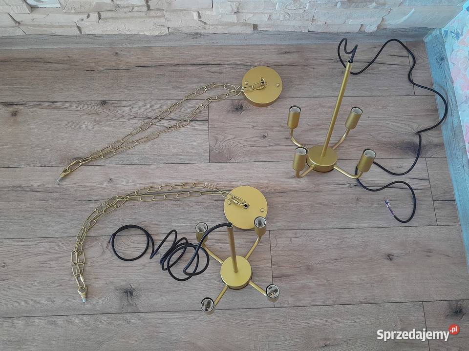 Dwie lampy rustykalne Grabowiec-Góra sprzedam