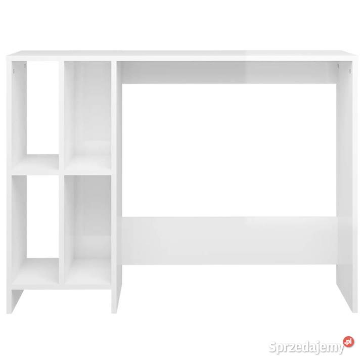 Biurko pod laptopa białe wysoki połysk 1025 x 35 mazowieckie Warszawa sprzedam