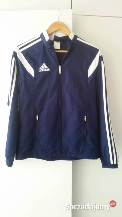 Kurtka granatowa Adidas running fitness Warszawa