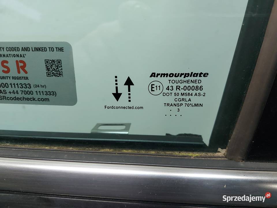 Ford Ranger VI 6 2024r DRZWI LEWY PRZÓD czarny