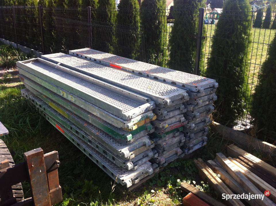 Rusztowanie 2579 m2 używane wymiary 614x42m Rusztowania Stare Siołkowice