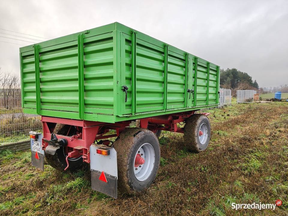 Przyczepa wywrotka zarejestrowana hl6011 Kostrzyn nad Odrą
